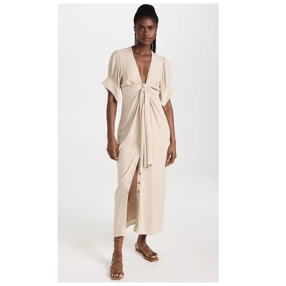 NEW Free People Vintage Summer Midi Dress Size XS